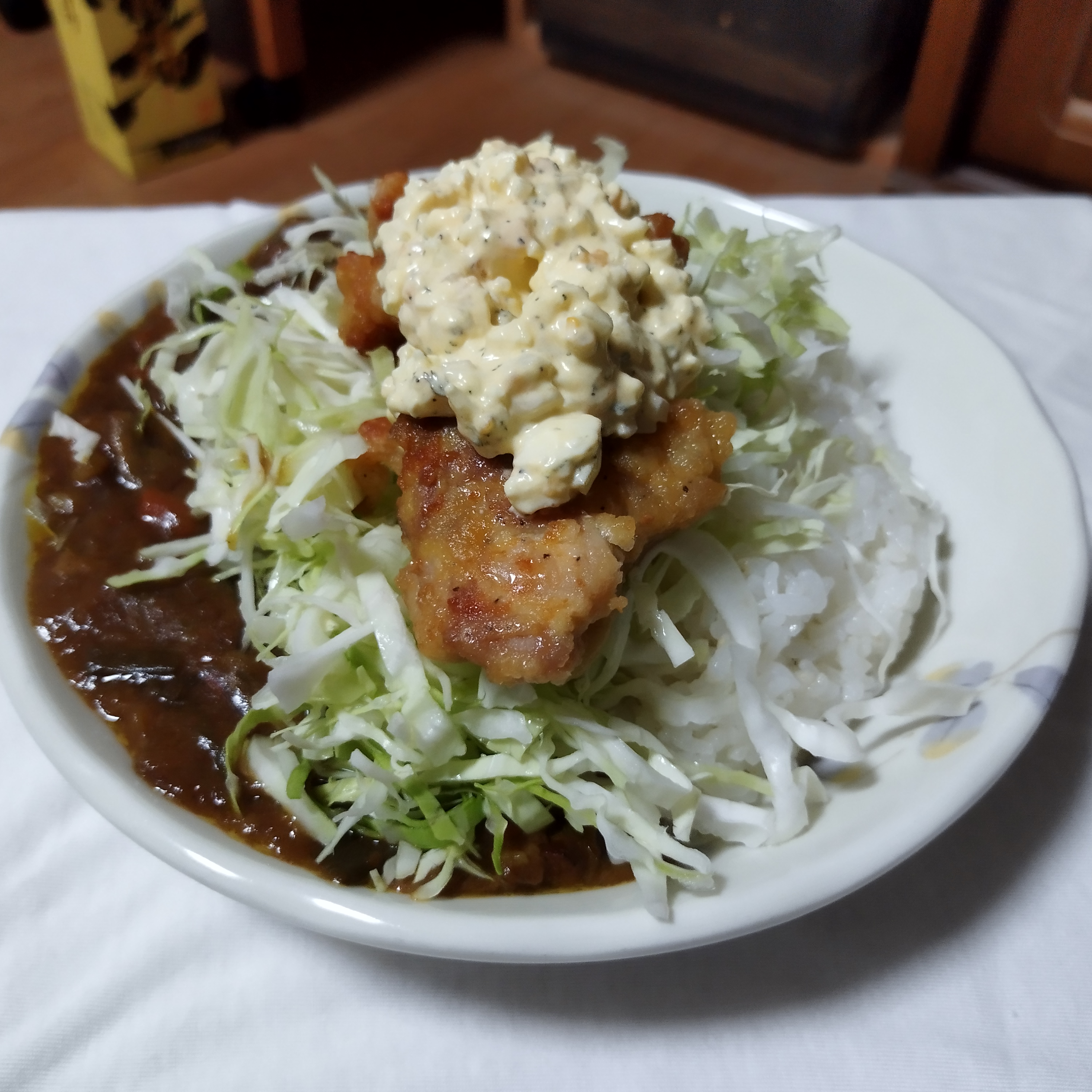 チキン南蛮カレー